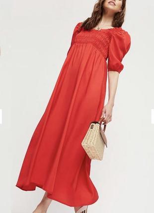 Длинное красное платье dorothy perkins1 фото