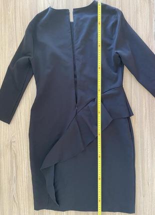 Черное платье-карандаш бренда marks &amp; spencer 12 размера7 фото