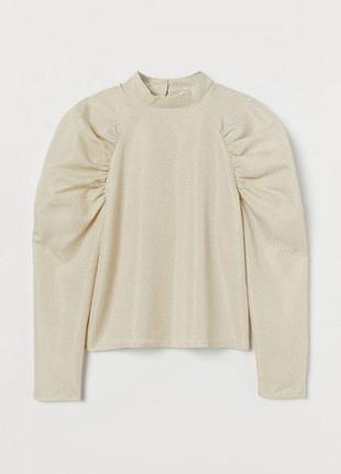 Жакардова блуза від h&m.