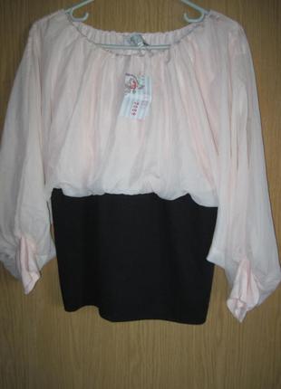 Новая стрейч блузка "cameo rose" р. m-l1 фото