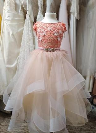 Дитяча сукня, плаття випускне вечірня сукня дитяче випускну сукню принцеси3 фото