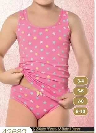 Майка і труси для дівчинки