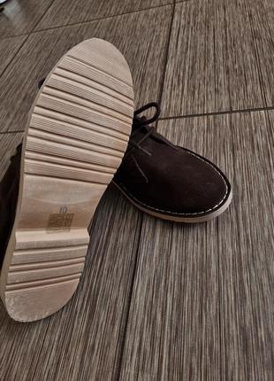 Стильные демисезонные замшевые ботинки, дезерты pegasus, оригинал4 фото