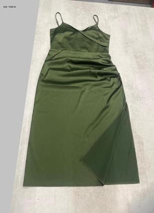 Розкішна сукня із шовку4 фото