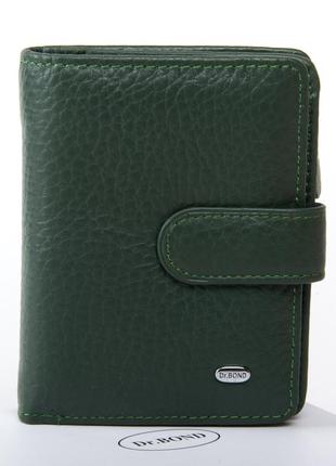 Кошелек classic кожа dr. bond wn-2 dark-green