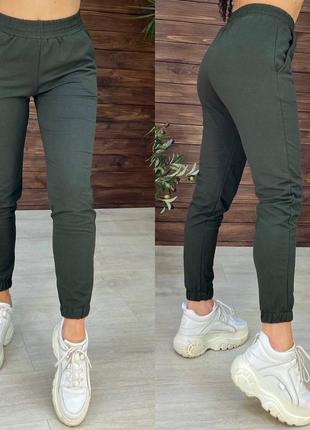 Женские спортивные штаны/джоггеры 

ткань: турецкая двухнитка2 фото
