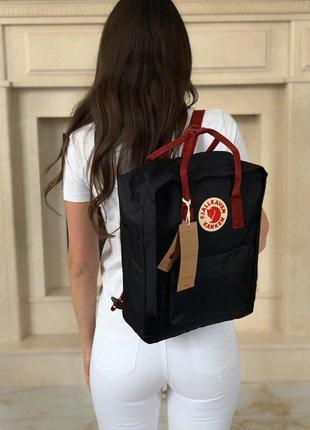 Fjallraven kanken classic красивые рюкзак в черном цвете 😍1 фото