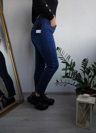 🔥теплые джинси стрейчевые на флисе зимние skinny flis slim fit байка флис3 фото