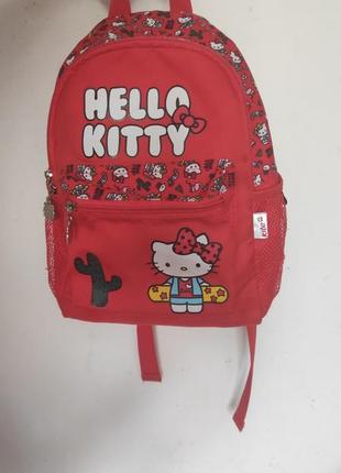 Детский дошкольный рюкзак hello kitty1 фото