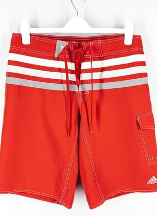 Новые мужские пляжные шорты бермуды плавки adidas 3si cb sh kl red7 фото