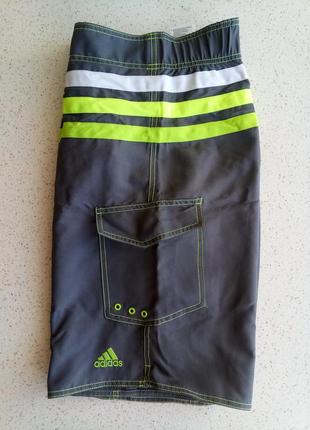 Пляжные мужские шорты бермуды плавки adidas 3si cb sh kl5 фото