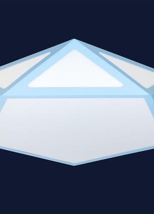 Плоский потолочный светильник 752l67 blue