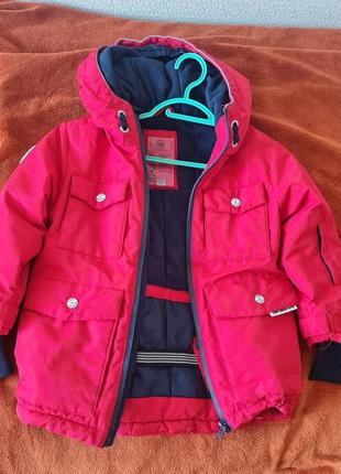 Дитяча унісекс термо та волого захистна зимова куртка cool club 110-116 см