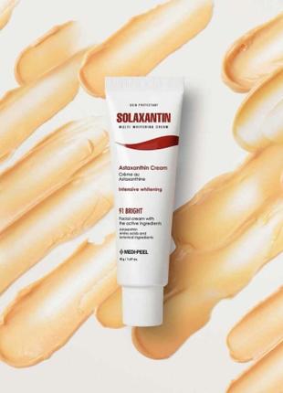 Антиоксидантный крем против пигментации medi-peel solaxantin multi whitening cream