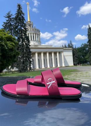 Женские шлепанцы calvin klein