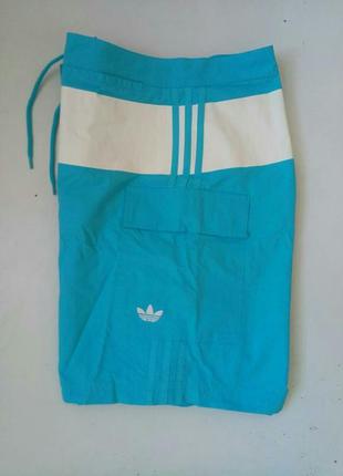Нові чоловічі пляжні шорти бермуди плавки adidas ac board shortх3 фото
