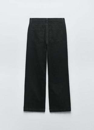 Джинси straight low-rise - straight zara 36, 38 розмір7 фото