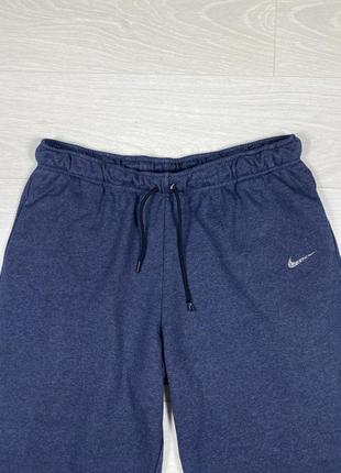 Nike спортивные штаны найк tech синие базовые широкие sb повседневные swoosh свиш лого спортивки5 фото