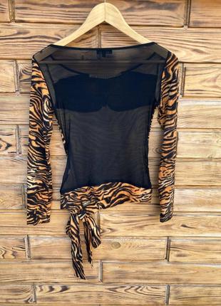 Женская эффектная стильная блузка 42 44 размер2 фото