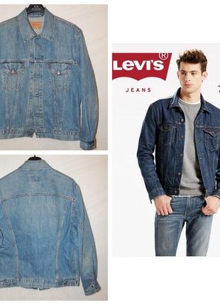 Куртка джинсова slim fit vntg 90-х levis 70500 042 фото