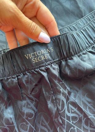 Victoria ́s victorias secret віктория сикрет сатинова піжама костюм для сну7 фото