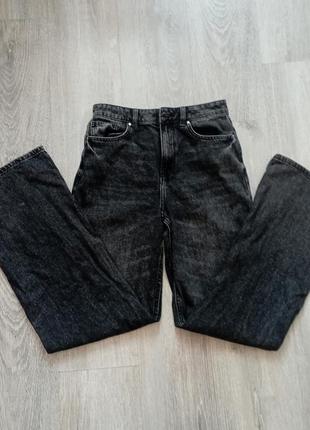 Черные джинсы, черные базовые джинсы, базовые джинсы