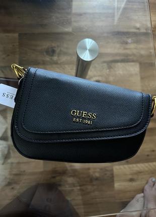 Сумка guess dream flap чорная8 фото