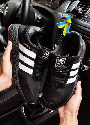 Кросівки adidas iniki чорні жіночі