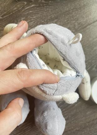 Игрушка для засыпания myhummy, базовое средство для засыпания, бело-серый / средство...