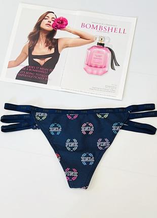 Бавовняні трусики стрінги victoria's secret вікторія сікрет виктория сикрет