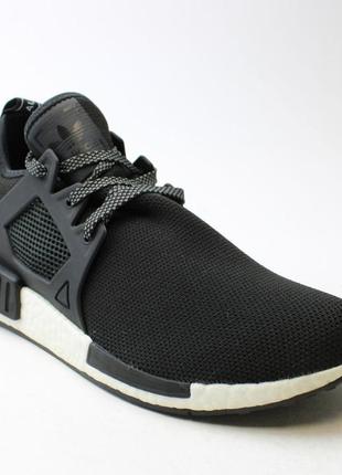 Кроссовки оригинальные nmd хr1 black/white primeknit reflective 44