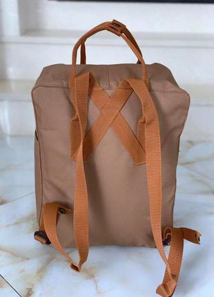Нереально красивый рюкзак kanken в коричневом цвете 😍3 фото