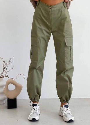 Стильные брюки карго