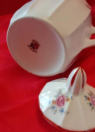 Антикварный фарфор арт деко masse&surget limoges france 40-е