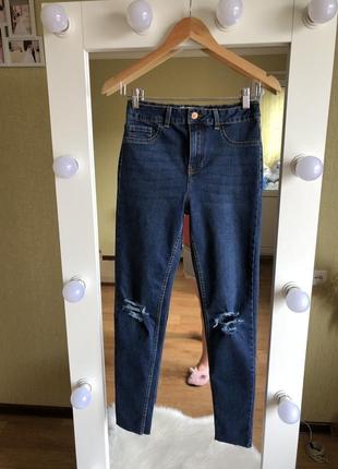Базовые джинсы скинни1 фото