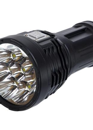 Ліхтарик ручний світлодіодний x-balog bl-s11 чорний4 фото