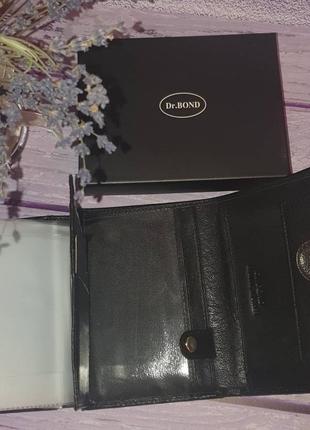 Шкіряний гаманець, портмоне в двох кольорах4 фото