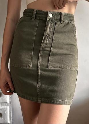 Джинсова спідниця юбка