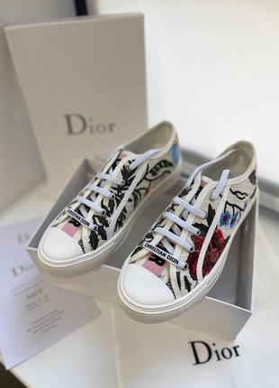 Кеды в стиле dior