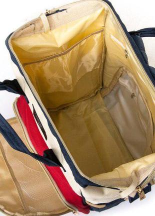 Шикарный женский рюкзак органайзер lanpad с большим количеством отделений😍4 фото