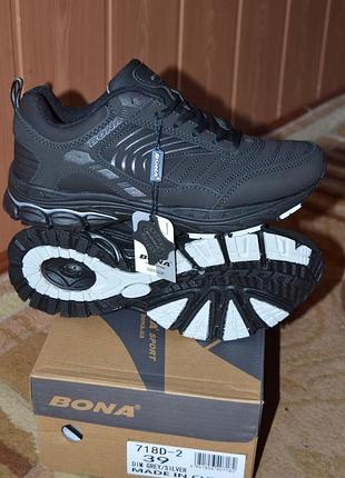 Кроссовки bona, нубук.36-38