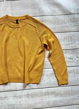 Актуальный яркий желтый свитер кофта кофточка2 фото