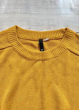 Актуальный яркий желтый свитер кофта кофточка3 фото