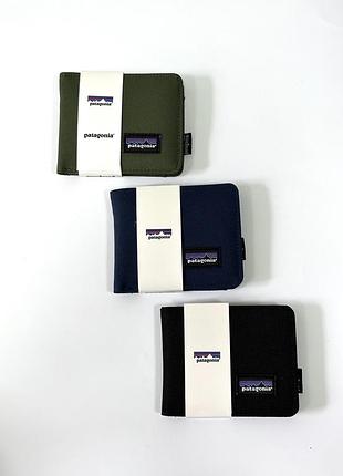 Кошелек patagonia черный / хаки / синий женский / мужской