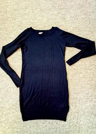 Платье-туника с люрексовой нитью3 фото