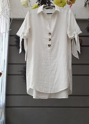 Сукня-рубашка плаття zara гудзики