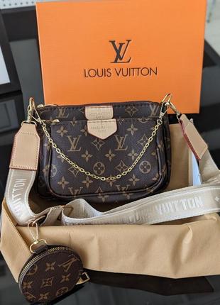 Louis vuitton сумка кросбоді