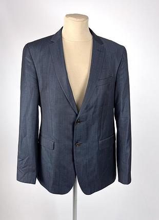 Піджак фірмовий sand, reda, високоякісний, т.синій, розмір l (52), як новий