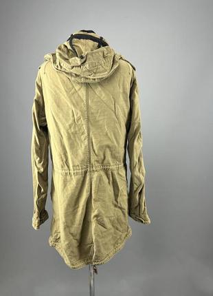 Куртка maison scotch super parka, вінтаж, хакі, розмір м (2), хороший стан3 фото