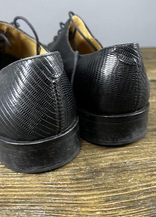 Туфлі шкіряні lavarazione artigiana, якісні, розмір 10 (44, 30 см), відмінний стан4 фото